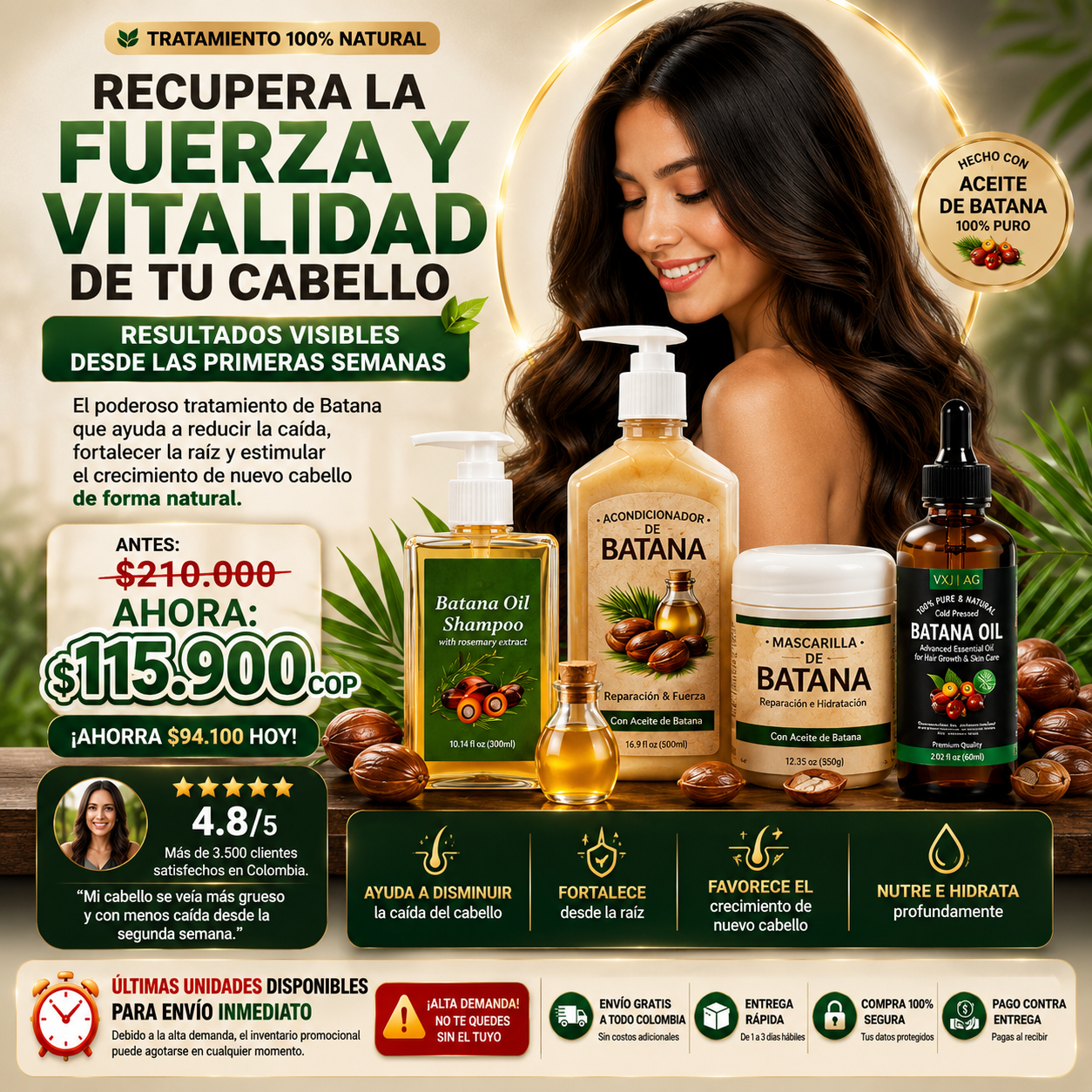 COMBO BATANA: COMBATE LA CAÍDA Y RECUPERA LA CONFIANZA EN TU CABELLO