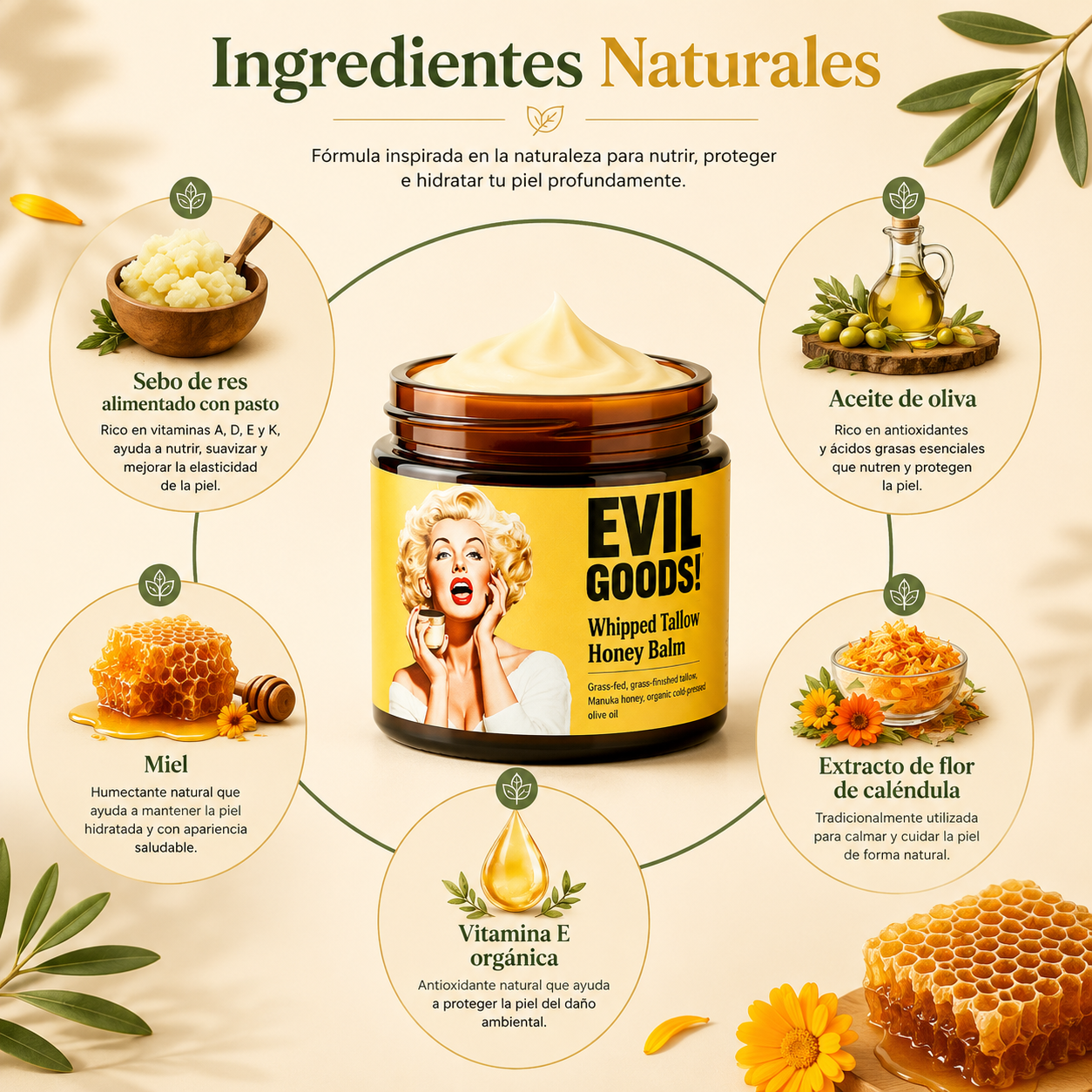 Piel de Seda: NutriGlow EVIL GOODS