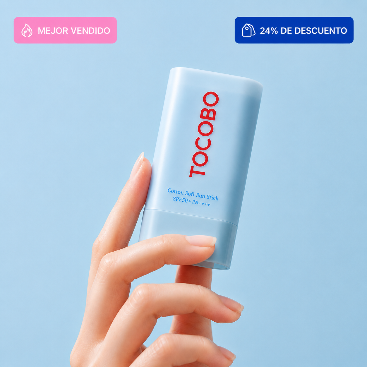Cotton Soft Sun Stick de TOCOBO