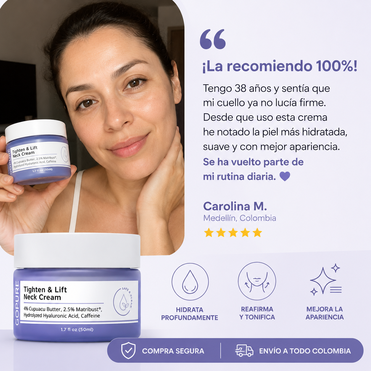 GOPURE Crema reafirmante